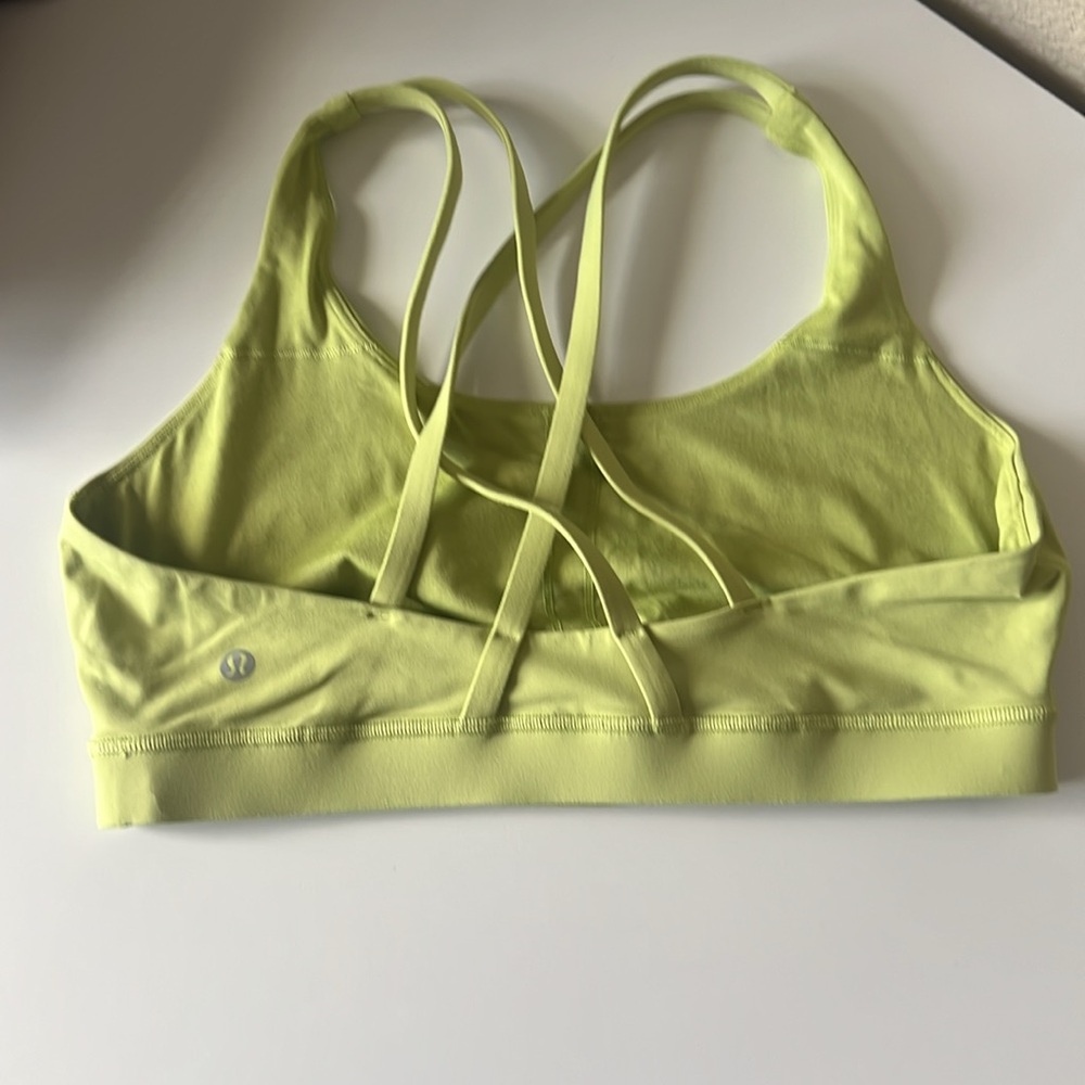 lululemon athletica Light Green Sports Bra - Picture 3 of 4